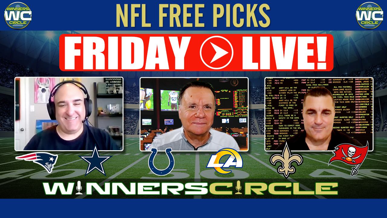 NFL Football Free Picks: Buccaneers @ Saints, Patriots @ Cowboys & Rams @  Colts - gamblersWORLD