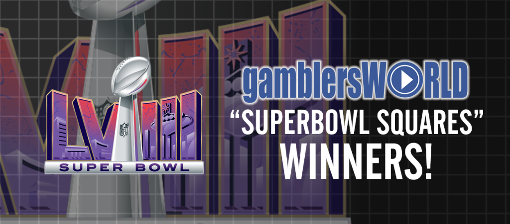 GamblersWORLD Announces Winners of Super Bowl LVIII Squares Contest ...