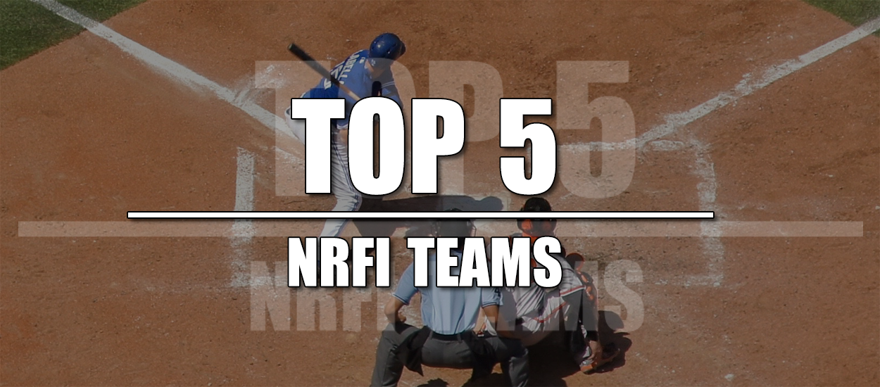 Top 5 NRFI Teams in MLB
