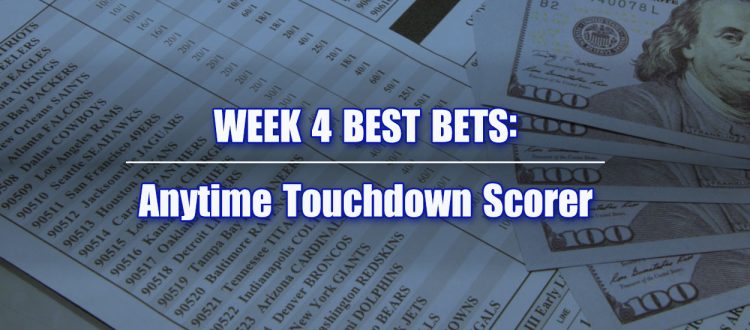 Best Bets,Touchdown,Week 4,Marvin Harrison Jr.,Saquon Barkley,Aaron Jones,Travis Kelce,ATTD