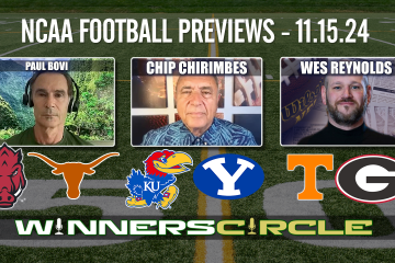 Tennesse,Georgia,Kansas,BYU,Arknsas,Texas,college football picks,CFB,Chip Chirimbes,Paul Bovi,Wes Reynolds,disscussion,College Football