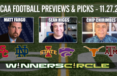 Texas,Notre Dame,Texas A&M,USC,Iowa State,Kansas State,Sean Higgs,Chip Chirimbes,Matt Fargo,Winners Circle,NCAA Football,College Football,Picks