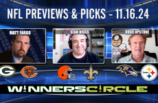 Packers,Browns,Ravens,Steelers,Saints,Bears,NFL,best bets,Matt Fargo,Sean Higgs,Doug Upstone,NFL Picks