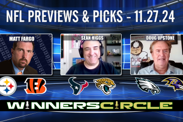 Steelers,Ravens,Bengals,Eagles,Texans,Jaguars,Doug Upstone,Sean Higgs,Matt Fargo,Winners Circle,Free NFL Picks