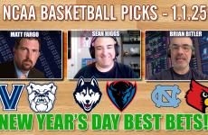 NCAA Basketball,College Basketball,New Year,Best Bets,UNC,Louisville,Villanova,Butler,UConn,DePaul,Winners Circle,Sean Higgs,Matt Fargo,Brian Bitler