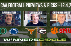 Penn State,Oregon,Texas,Georgia,SMU,Clemson,NCAA Football,College Football,Sean Higgs,Chip Chirimbes,Brian Bitler,Free College Football Picks & Bets