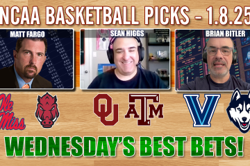 Sean Higgs,Brian Bitler,Matt Fargo,UConn,Vilanova,Ole Miss,Arkansas,Texas A&M,Oklahoma Sooners,Winners Circle,College Basketball,CBB,College Basketball Picks