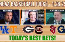 Sean Higgs,Matt Fargo,Scott Pritchard,St. John's,Georgetown,College Basketball Best Bets,Kentucky,Tennessee,South Carolina,Georgia,NCAA Basketball Free Picks