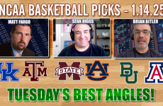 Sean Higgs,Brian Bitler,Matt Fargo,NCAA,Baylor,Arizona,Kentucky,Texas A&M,Mississippi State,Auburn,NCABB,Winners Circle,College Basketball,Best Bets