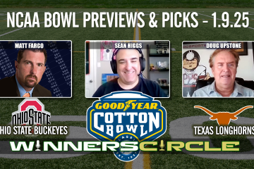 Cotton Bowl,Sean Higgs,Doug Upstone,Matt Fargo,NCAA Football,Ohio State Buckeyes,Texas Longhorns,Winners Circle