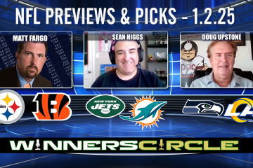 Sean Higgs,Doug Upstone,Matt Fargo,Bengals,Steelers,Seahawks,Rams,Dolphins,Jets,NFL,NFL picks,NFL predictions,Week 18,Winners Circle