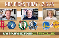 Sean Higgs,Doug Upstone,Chip Chirimbes,NBA,NBA Basketball Best Bets,Winners Circle,Warriors,Lakers,Rockets,Timberwolves,Mavericks,Celtics