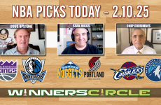 Sean Higgs,Doug Upstone,Chip Chirimbes,Winners Circle,NBA,NBA Best Bets,Timberwolves,Cavaliers,Kings,Mavericks,Trail Blazers,Nuggets,NBA Picks & Previews