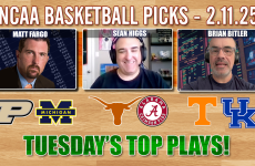 Sean Higgs,Brian Bitler,Winners Circle,NCAA,College Basketball Best Bets,Michigan,Tennessee,Kentucky,Purdue,Alabama,Texas,Today’s College Basketball Free Picks